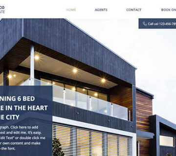 طراحی سایت املاک